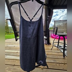 Colosseum Heather Gray Strappy Top